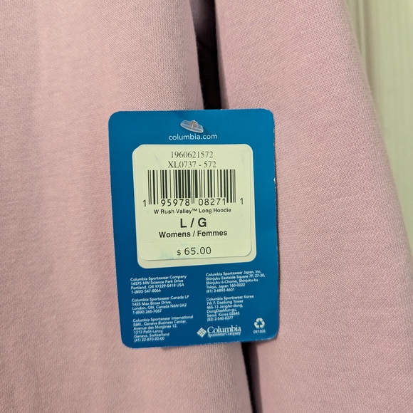Columbia Lavender Women's Hoodie - Picture 2 of 4